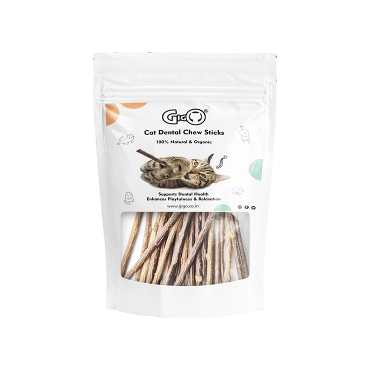 Gigo Dental Chew Stick Cat Treat – 1 pack (6 pieces)
