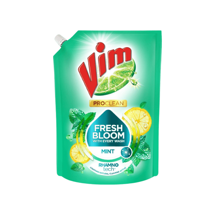 Vim Anti Smell Dishwash Gel With Pudina – 1.7 ltr