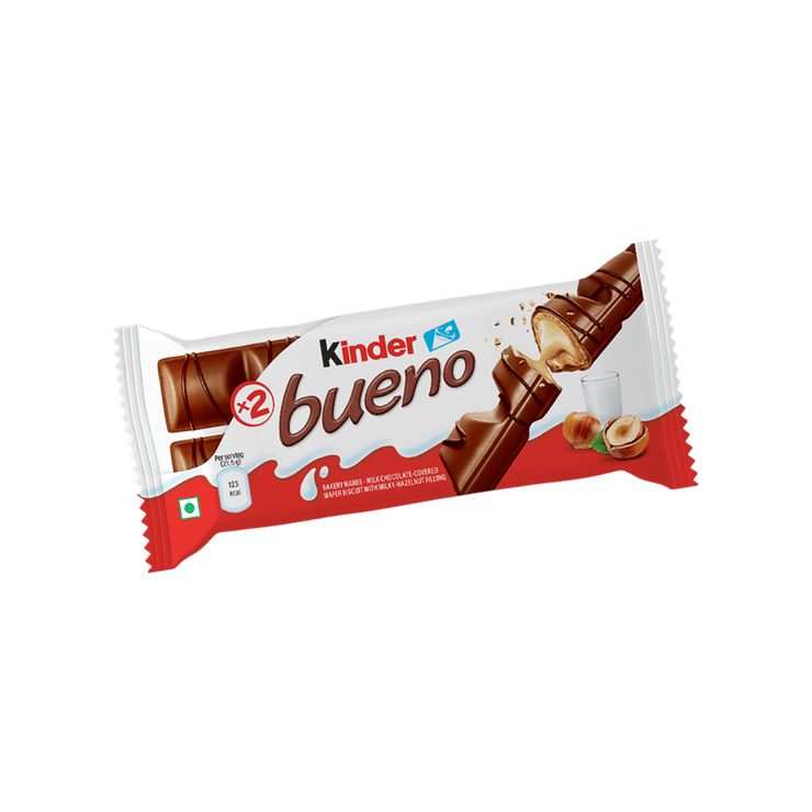 Kinder Bueno Crispy Creamy Chocolate Bar – 43 g