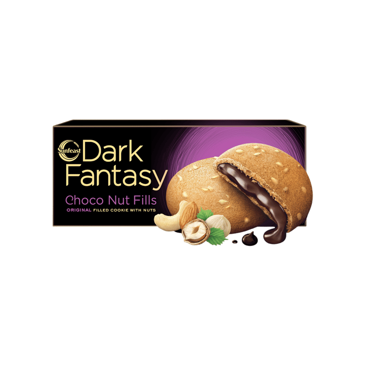 Sunfeast Dark Fantasy Choco Nut Fills Cookies