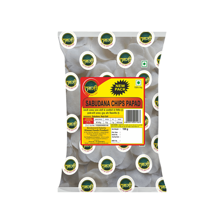 Ramji Sabudana Papad – 150 g