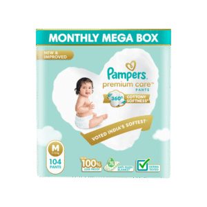Pampers Premium Care Baby Diaper (Pants, Medium, 7-12 kg)
