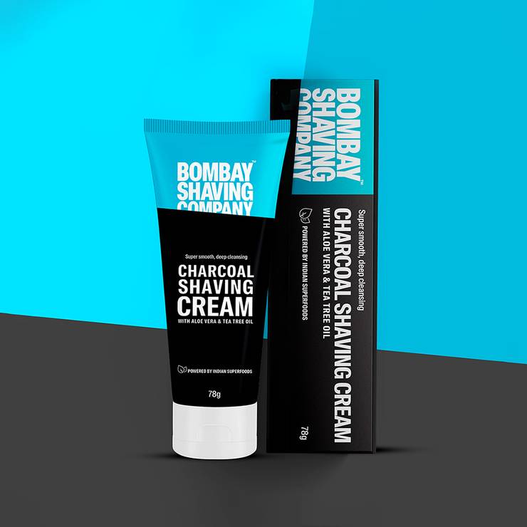 Bombay Shaving Company Charcoal Shaving Cream – 78 g