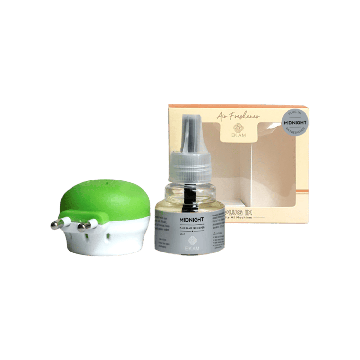 Ekam Air Freshener (Machine with Refill) (Midnight) – 1 set