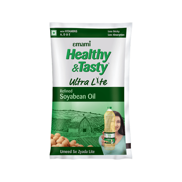 Emami Healthy & Tasty Refined Soyabean Oil (Ultra Lite) – 730 g