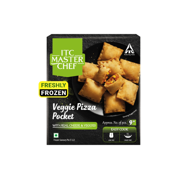 ITC Master Chef Veggie Pizza Pocket with Real Cheese – 340 g