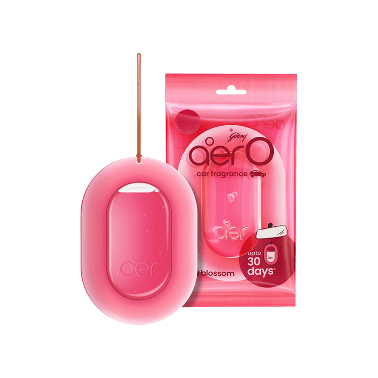 Godrej Aer O ? Hanging Car Freshener (Rose Blossom) – 7.5 g