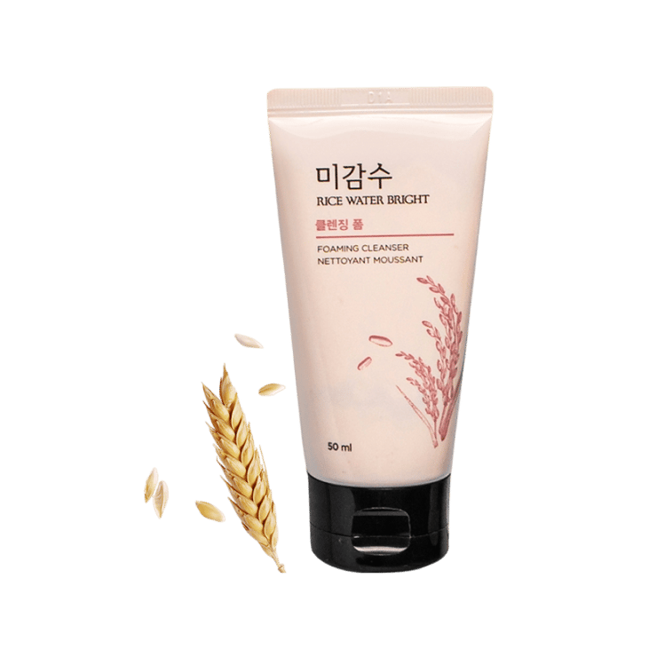 The Face Shop Rice Water Bright Foaming Cleanser Combo – 1 pack