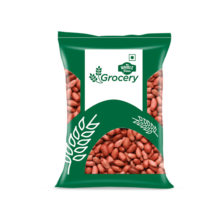 Whole Farm Grocery Raw Peanuts (Singdana) – 500 g
