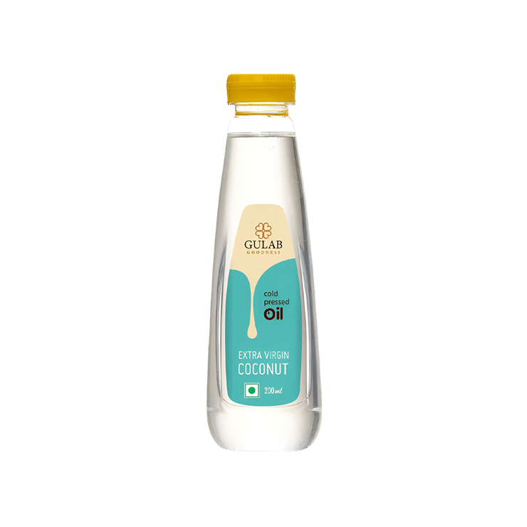 Gulab Cold Pressed Extra Virgin Coconut Oil – 200 ml