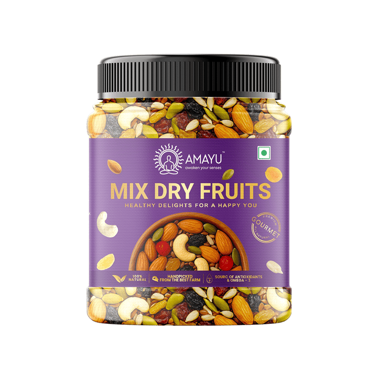 AMAYU Premium Dry Fruits & Seeds Mix – 250 g