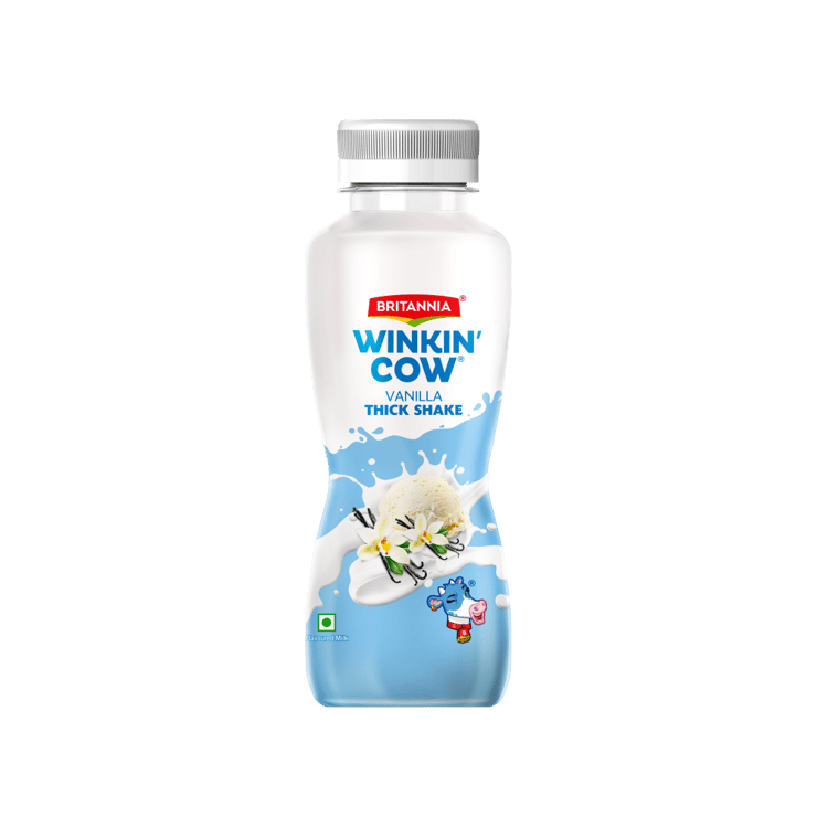Britannia Winkin Cow Vanilla Thick Milkshake