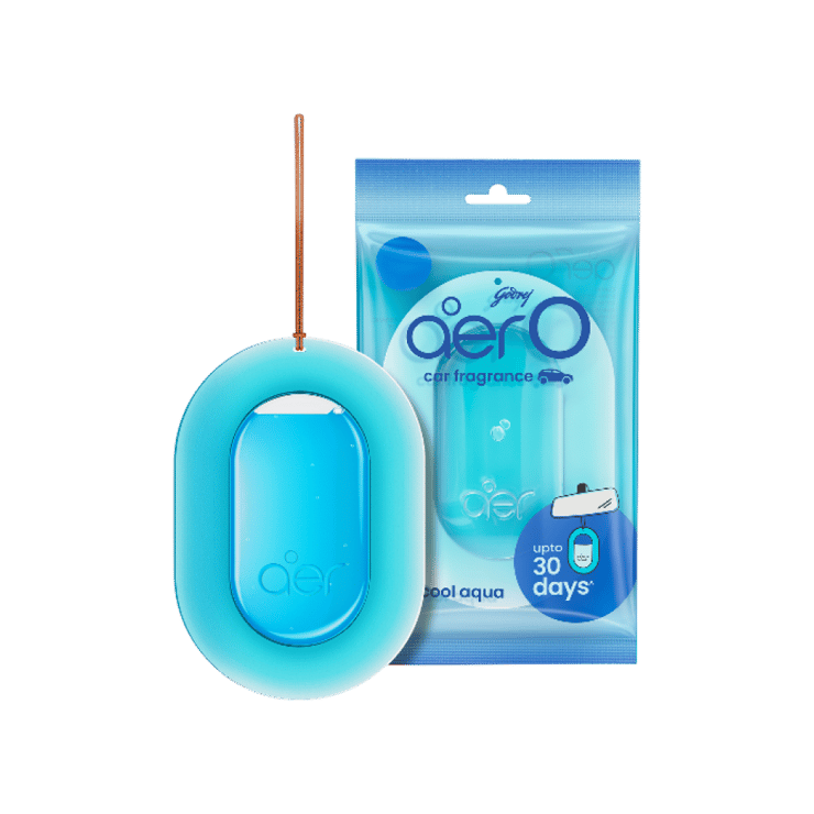 Godrej Aer O – Hanging Car Freshener (Cool Aqua) – 7.5 g