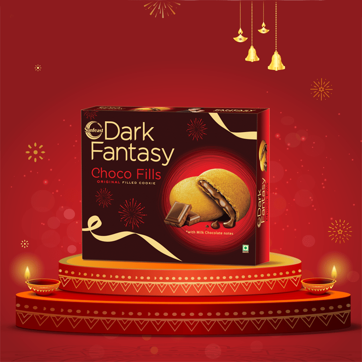 Sunfeast Dark Fantasy Choco Fills Cookies – 471.5 g