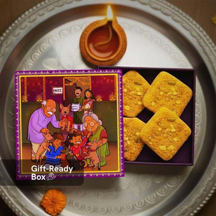 Mutt of Course Pet Sweets / Barfi – 4 pieces
