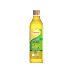 Saffola Cold Pressed Groundnut & Sesame Oil - 1 ltr