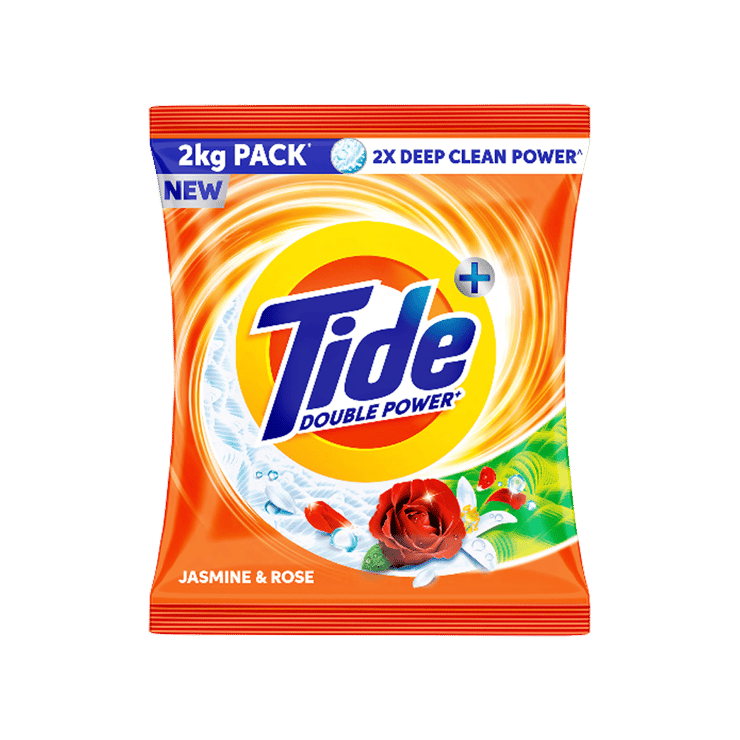 Tide Plus Detergent Powder Jasmine & Rose – 2 kg