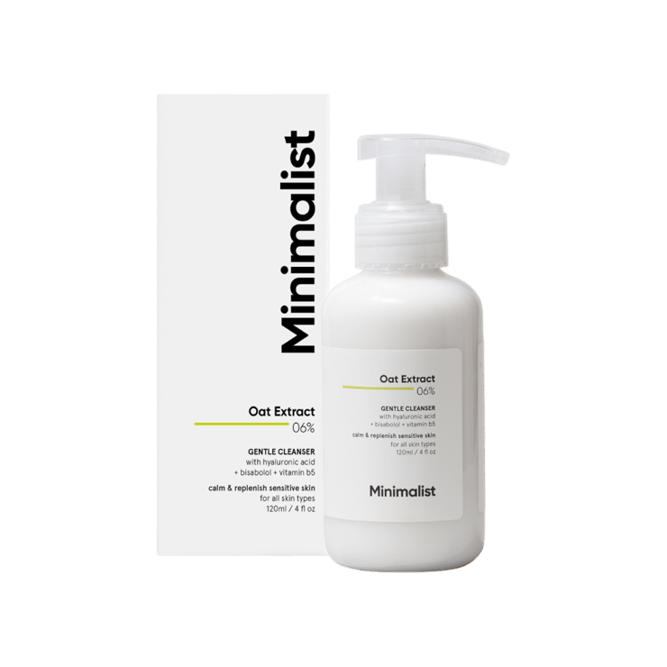 Minimalist 6% Oat extract Gentle Cleanser – 120 ml