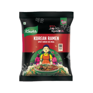 Knorr Korean Ramen Spicy Kimchi Veg Flavoured Instant Noodles - 96 g