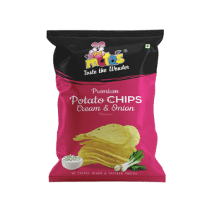 Mota's Cream & Onion Potato Chips - 100 g