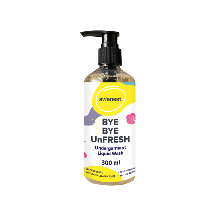 Awenest Undergarment Liquid Detergent (Toxin-Free Formulation) – 300 ml