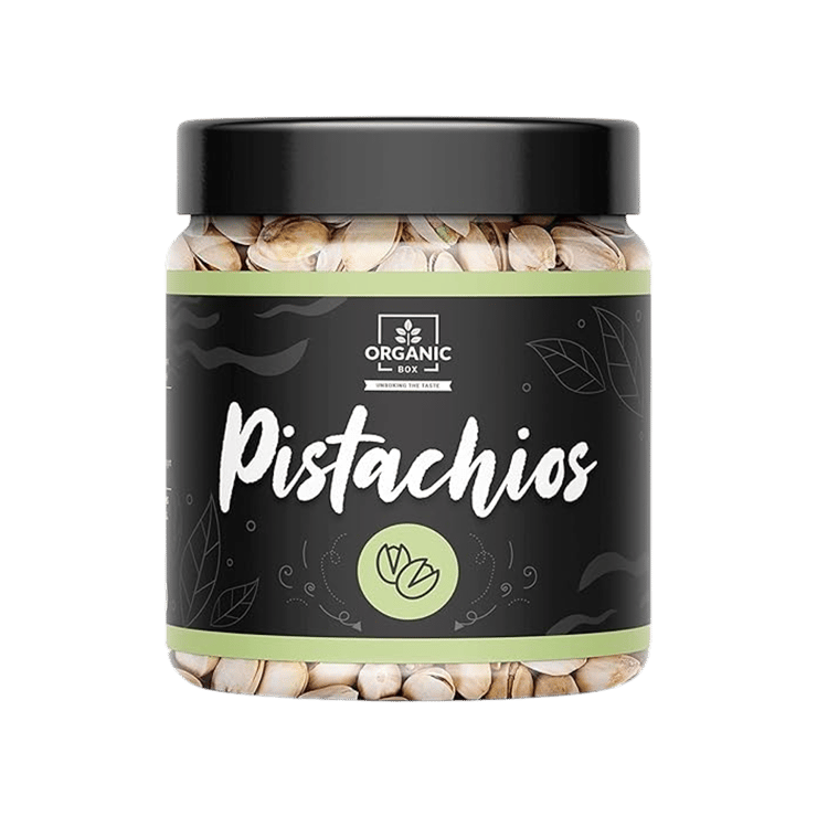 Organic Box Pure Premium Organic Pistachios – 250 g