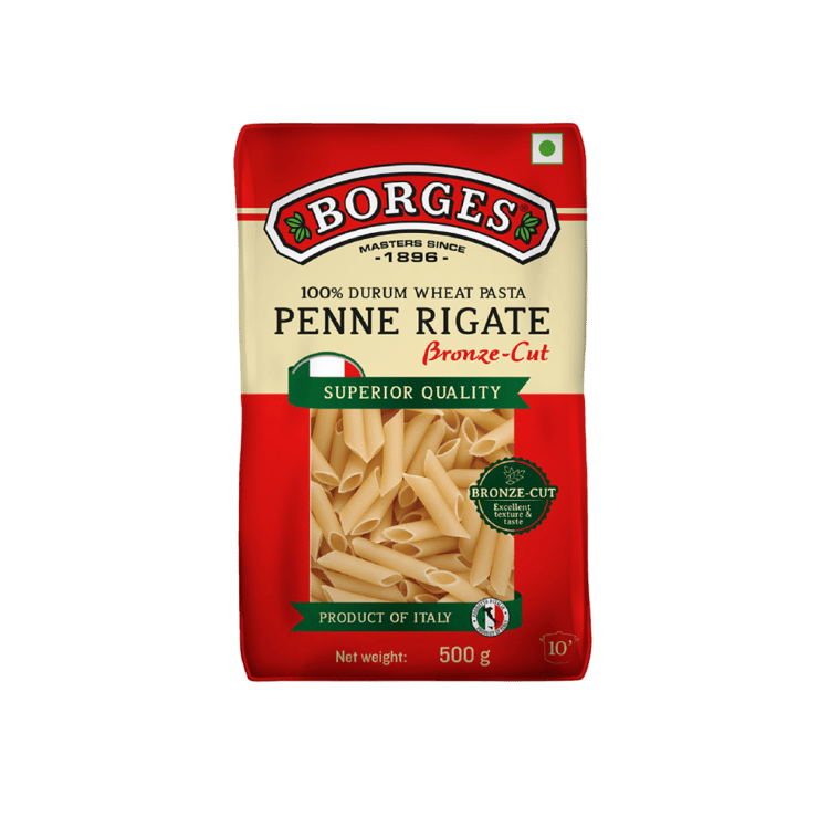 Borges Penne Rigate Durum Wheat Pasta – 500 g