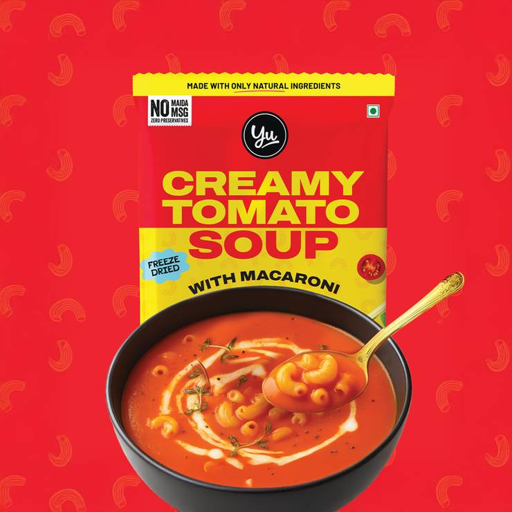 Yu Creamy Tomato Soup with Macaroni – 50 g