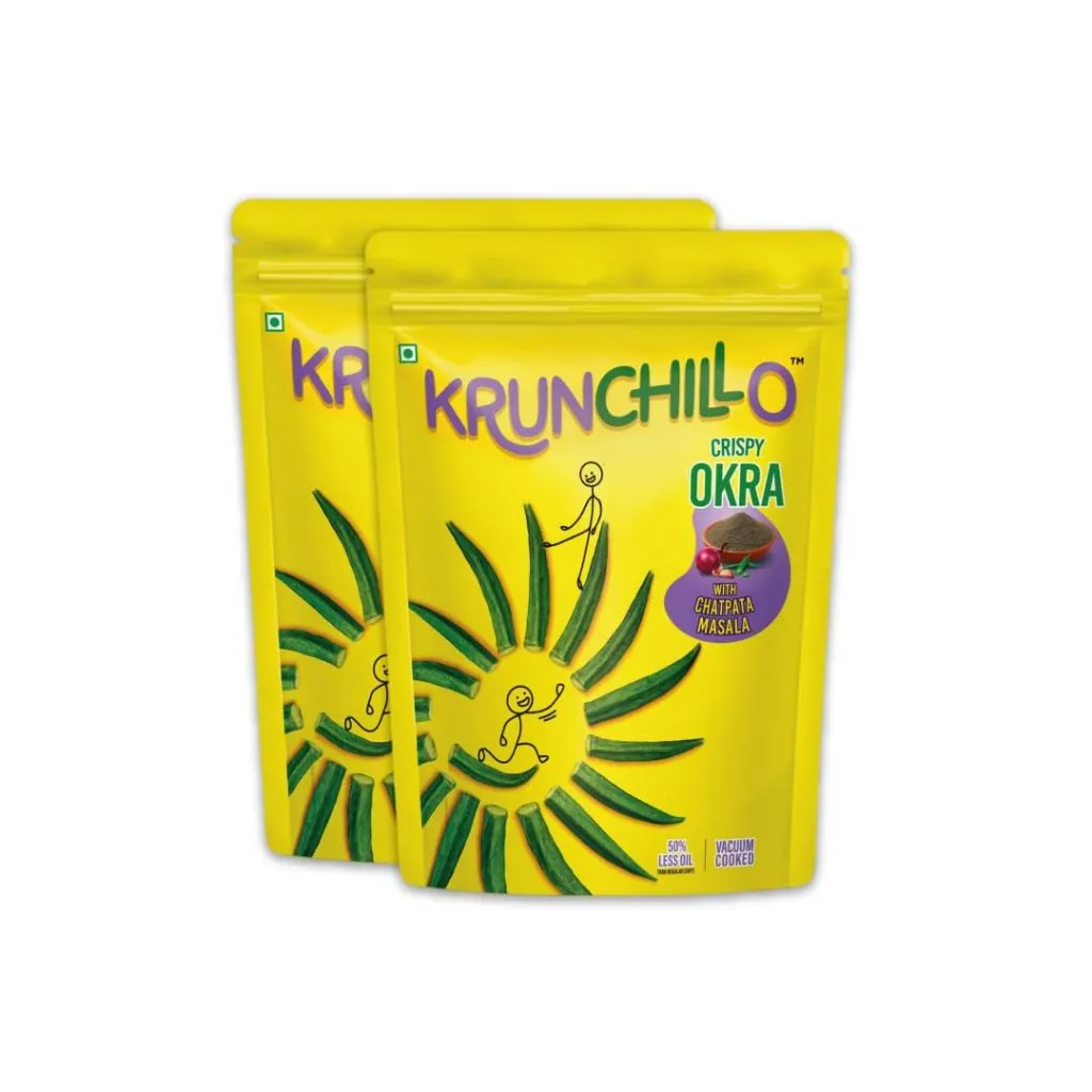 Krunchillo – OKRA Chatpata Masala Flavour Chips 50g