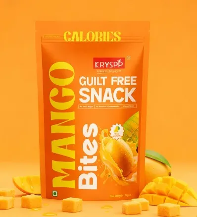 Kryspp Mango Bites – Delicious Mango Flavoured Snack
