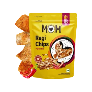 MOM Ragi Chips (Peri Peri) - 60 g Chips & Crisps