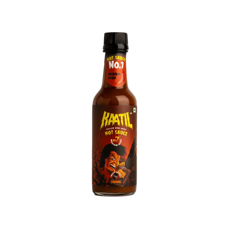 Kaatil No. 7 Medium-High Hot Chilli Sauce – 200 g