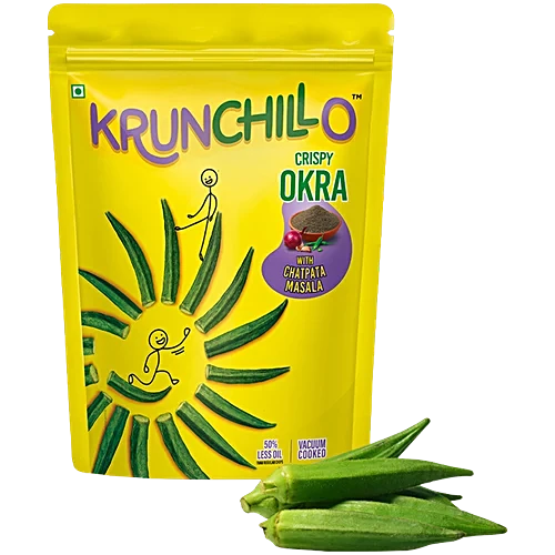 Krunchillo Crispy Okra With Chatpata Masala 60 GM