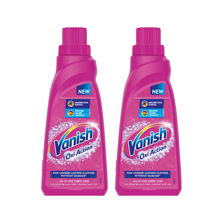 Vanish Oxi Action Fabric Stain Remover (800 ml) – Pack of 2 – 2 x 800 ml