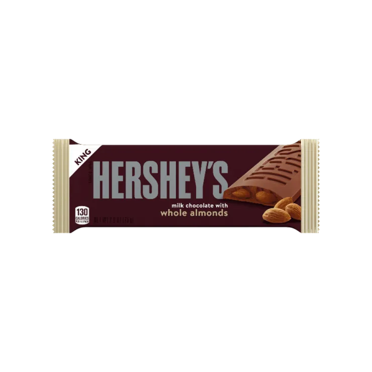 Hershey’s Milk Chocolate Bar With Almonds – 73 g