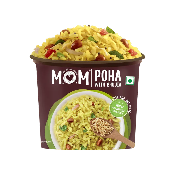 Poha with Bhujia by MOM – Meal Of The Moment – 80 g
