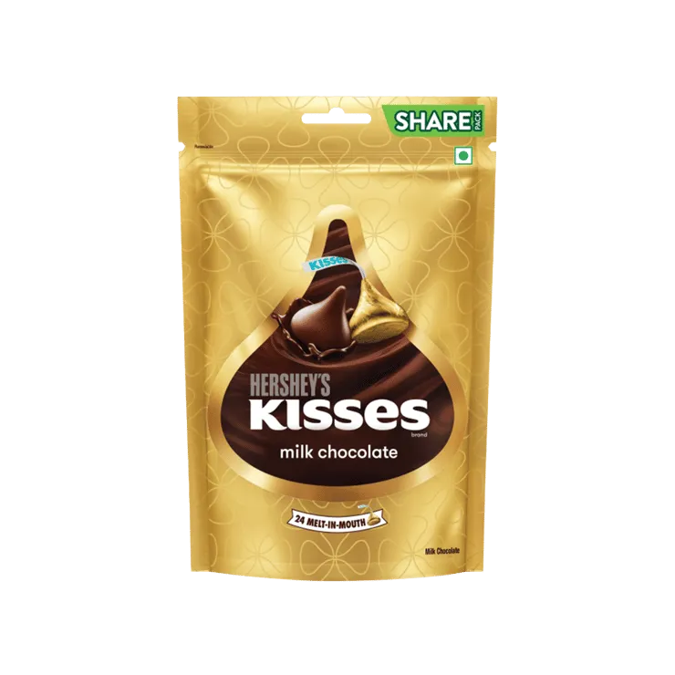 Hershey’s Kisses Milk Choclates Almond, 108g