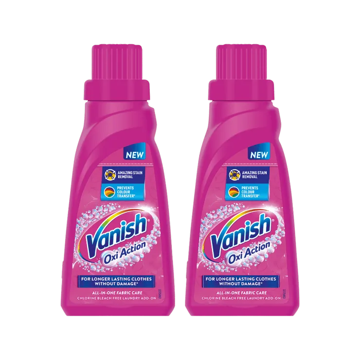Vanish Oxi Action Fabric Stain Remover 400 ml – Pack of 2 – 2 x 400 ml