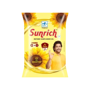 Sunrich Refined Sunflower Oil - 1L-POUCH