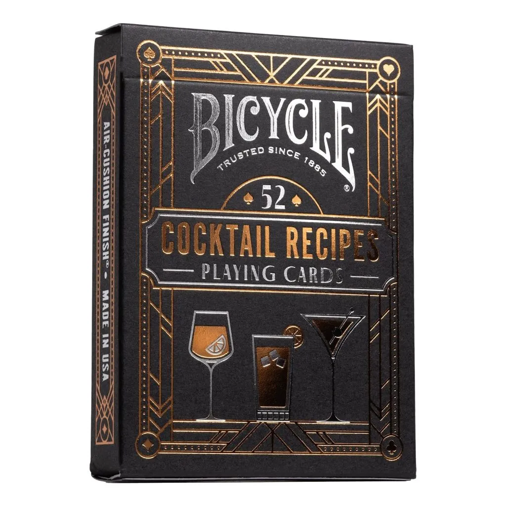 Bicycle Cocktail Playing Cards ? 52 Cocktail Recipes Deck (1 Pack)