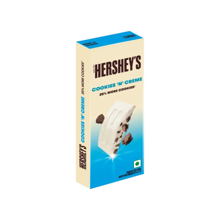 Hershey’s Cookies n Creme White Chocolate Bar – 38 g