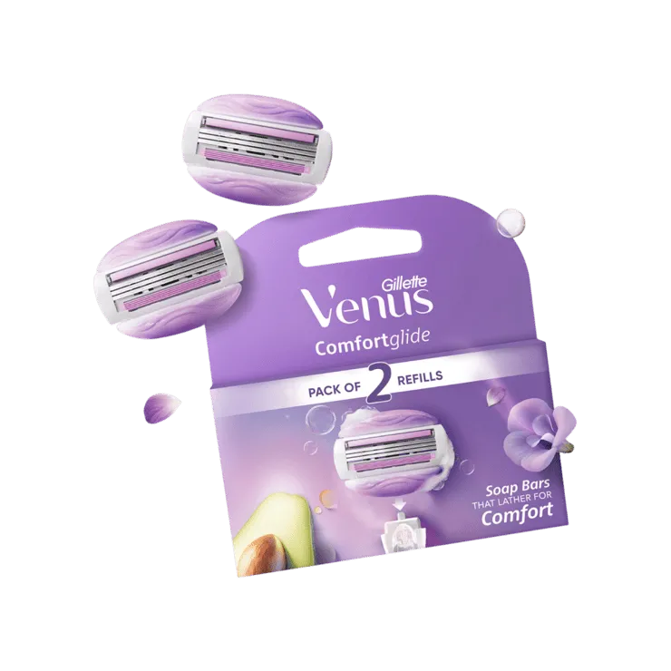 Gillette Venus Comfortglide Women’s Razor Cartridge – 2 pieces