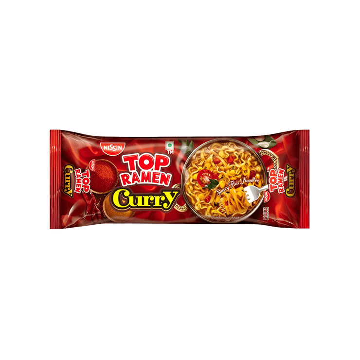 Top Ramen Curry Veg Noodles – 280 g