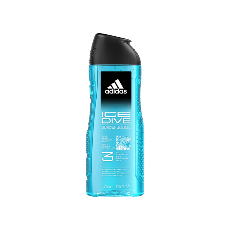 adidas Ice Dive 3-in-1 Shower Gel – 400 ml