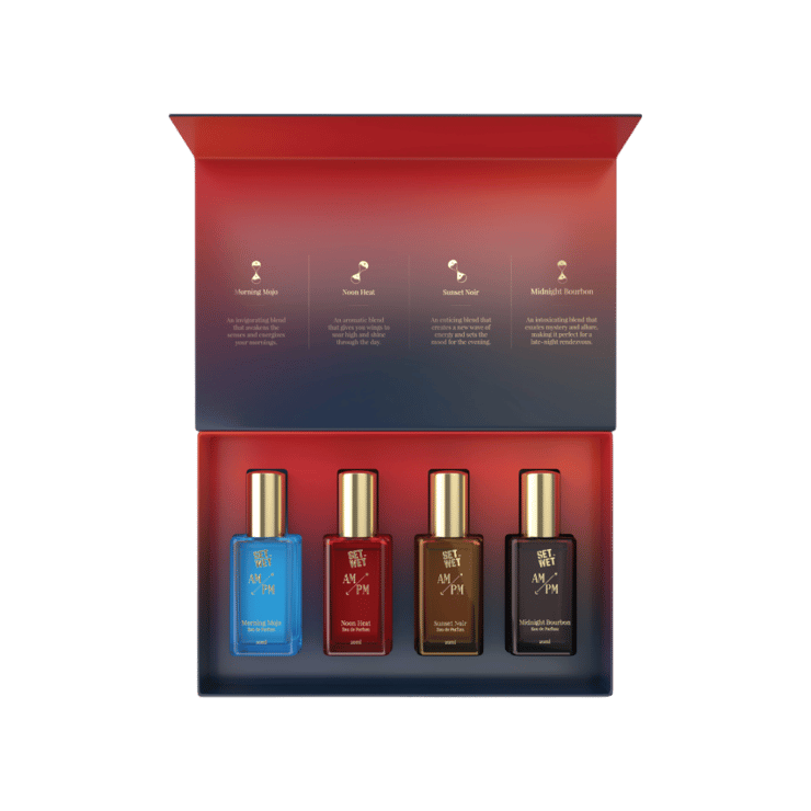 Set Wet AM/PM Perfume Gift Set – 4 x 20 ml