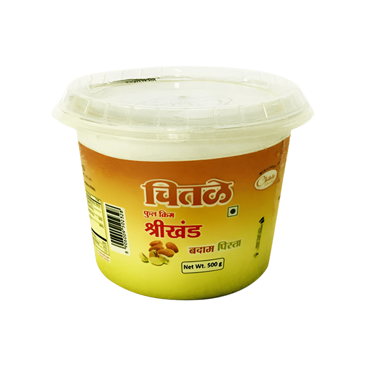 Chitale Full Cream Badam Pista Shrikhand – 500 g