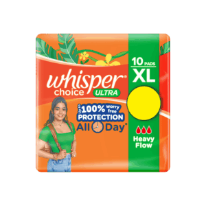 Whisper Choice Ultra Sanitary Pads - 1 pack (10 pieces)