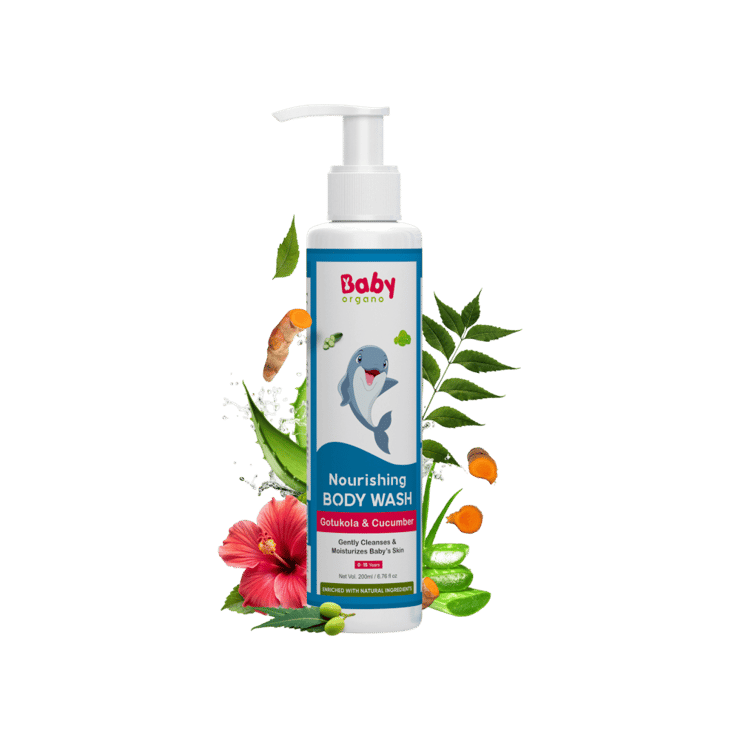 BabyOrgano Nourishing Body wash – 200 ml