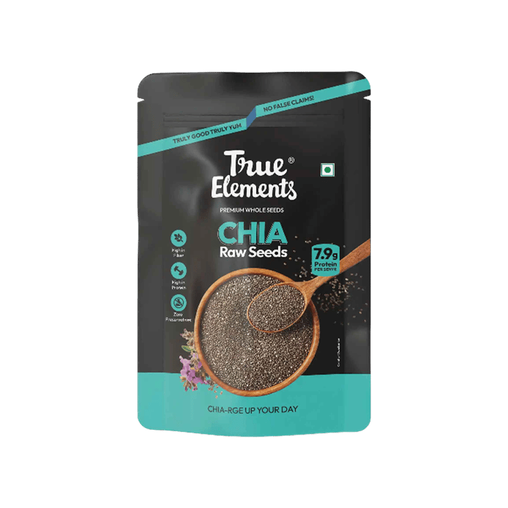 True Elements Premium Chia Seeds – 250 g