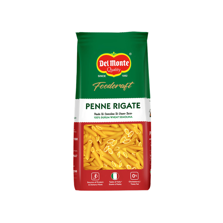 Del Monte Food Craft Penne Rigati Domestic Pasta – 400 g